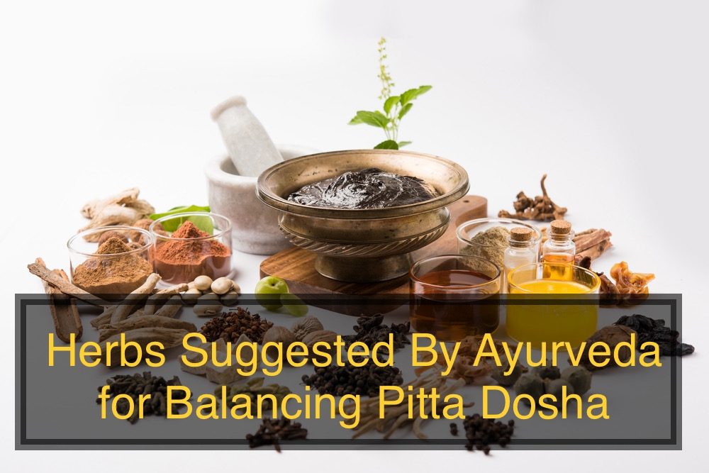 Herbs Suggested By Ayurveda for Balancing Pitta Dosha