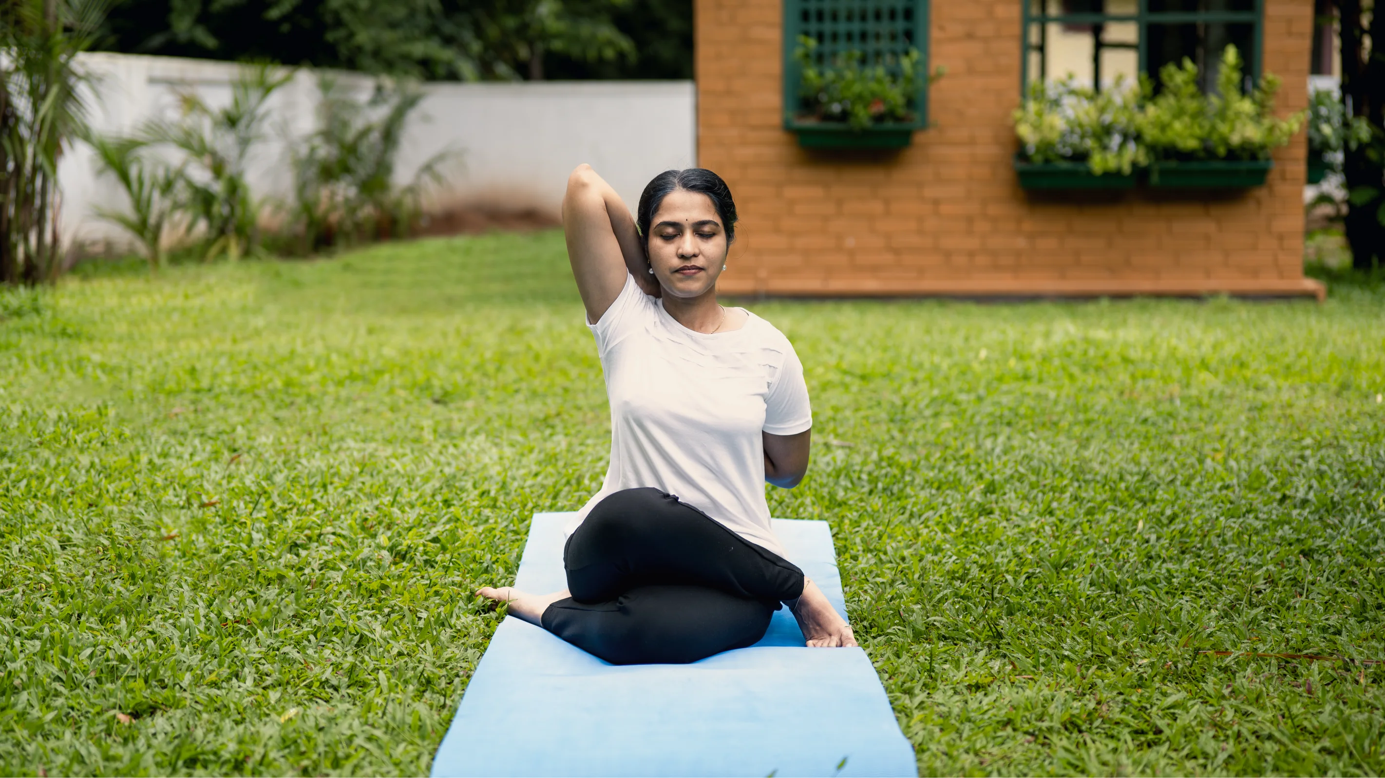 Gomukhasana (Cow Face Pose)