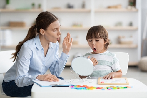 What do speech therapists do?